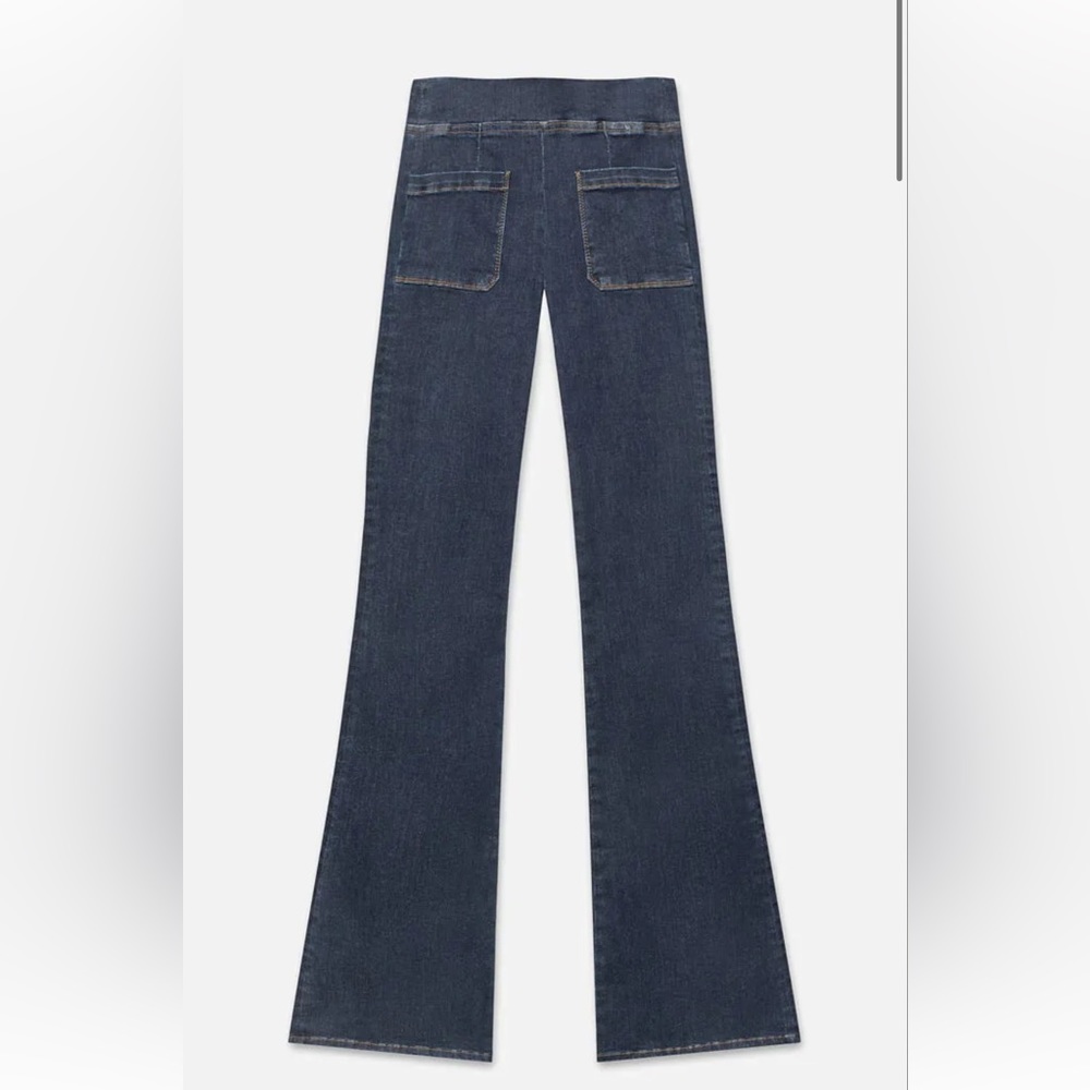 Frame “Jetset” denim in Bardot
